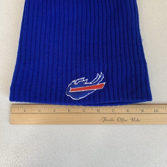 Buffalo Bills Fanatics Blue NFL Beanie Skully Cap Hat Unisex One Size Fits All - Picture 9 of 9